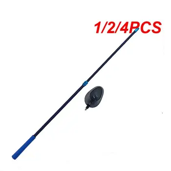1/2/4PCS 88cm masalo metimo šaukštas su rankena metalinis metimo lazda karpių žvejyba žuvų masalo įrankis reguliuojamas žvejybai