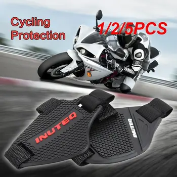 1/2/5PCS Motociklų pavarų trinkelės Reguliuojamas motociklo batų dangtelis Patvari lengva bagažinės apsauga, skirta važiuoti Moto dviračiu