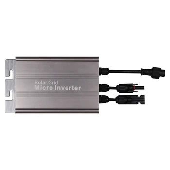 1 PCS 350W MPPT Photovoltaic Grid Tie Mini Solar Inverter DC 18-50V To AC 110/220V Mini On Grid Inverter For Home MPPT Solar