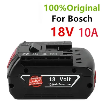 100%Original18V 10ah įkraunama ličio jonų baterija, skirta 
