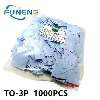 1000 vnt Didelės TO-3P TO-247 silikoninių lakštų izoliacinės pagalvėlės silikono izoliacinė plėvelė