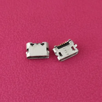 100vnt mikro USB įkrovimo prievado jungtis Kištuko lizdo lizdas Huawei 4X 4X Y6 4A P8 C8817 P8 max P8 Lite 4C 3X Pro G750-T20