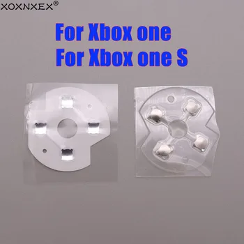 100vnt Xbox One S valdiklio keitimas D-Pad mygtuko metalinis kupolas laidžios plėvelės lipdukas
