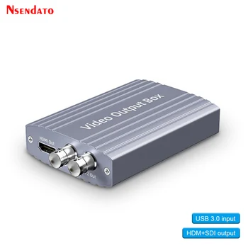 1080p USB 3.0 USB3.0 į HDMI Dual SDI vaizdo išvesties griebtuvo fiksavimo kortelės raktas, skirtas 