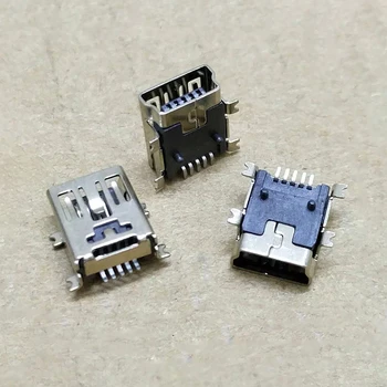 10PCS Mini USB SMD 5 kontaktų moteriškas mini B lizdo jungties kištukas
