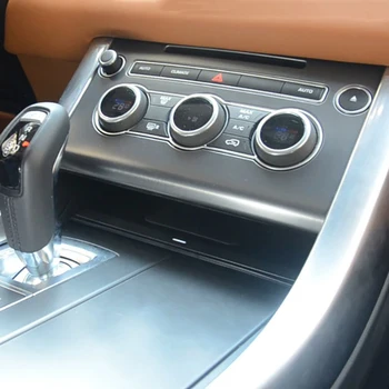 15W Car QI belaidis įkroviklis greitas įkroviklis belaidis telefono įkroviklis įkrovimo padėklo skydelis, skirtas Land Rover Range Rover Sport 2014-2017