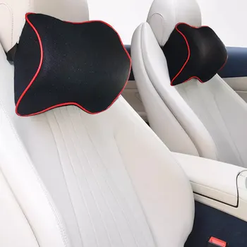 1vnt Automobilio kaklo galvos atramos pagalvės priedai Pagalvėlė Automatinė kėdutė BMW G30 transporto priemonei Tesla Model Y 2023 Alcantara Adult