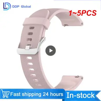 1~5PCS 22mm offical silikono keitimo dirželiai Mi Watch Color Sports Edition juostai Mi Watch Color Bracelet Watchbands