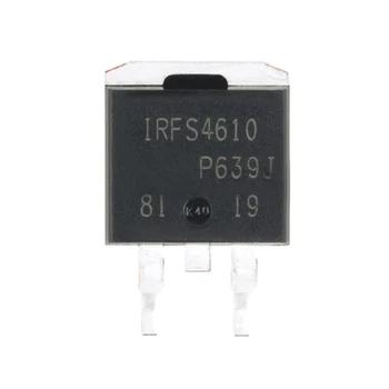 2 PCS IRFS4610TRLPBF TO-263-3 N-kanalas 100V/73A SMD MOSFET