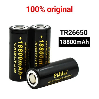 2022 original neue 26650 batterie 18800mAh 3,7 V 50A lithium-ionen akku für LED taschenlampe + ladegerät