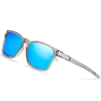 2023 KDEAM Poliarizuoti akiniai nuo saulės vyrams/moterims Klasikinis prekės ženklas Saulės akiniai Danga Veidrodinis lęšis Permatoma šventykla Vairavimo akiniai