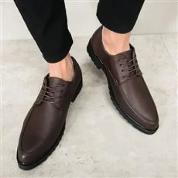 2023 Naujas ruduo Vyriški laisvalaikio odiniai batai Verslas All-Match vyriški batai Vyriški drabužiai Kvėpuojantys Suvarstomi Madingi lentiniai batai M