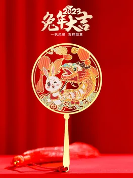 2023 triušio zodiako metalo žymė aukščiausios klasės kinų stiliaus kultūrinio ir kūrybinio suvenyro įmonė verslo renginių verslo dovanos