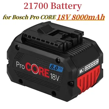21700 baterijos sudėtis 18V 8000mAh ProCORE Ersatz Batterie Professionelle System Cordless Werkzeuge BAT609 BAT618 GBA18V80
