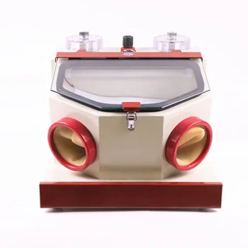 220V papuošalų stalčius Smėlio pūtimo mašina su 2 rašikliais Dantų smėliavimo įranga Pirkti Kinijos odontologijos laboratorijos įranga