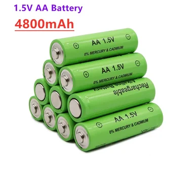4/8/12/16/20PCS AA įkraunama baterija 3000mah 1.5V Nauja šarminė įkraunama batery led light žaislui mp3 Nemokamas pristatymas