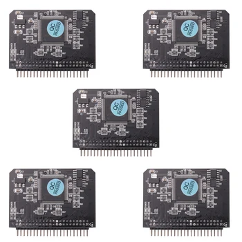 5X SD SDHC SDXC MMC atminties kortelė į IDE 2.5 colio 44Pin vyriško adapterio keitiklis V