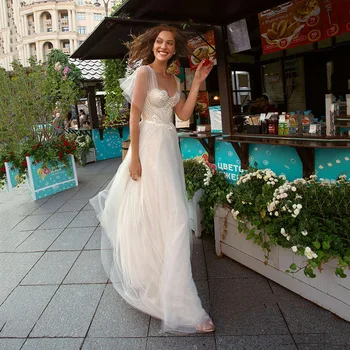 A-line Paplūdimio suknelės be nugaros vestuvių pamergėms Banketų vakarėlis Šventinės suknelės Prom suknelės