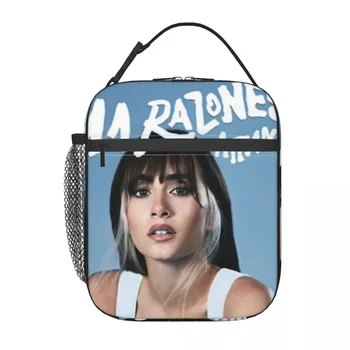 Aitana Ispanų dainininkės modelis Termiškai izoliuotas pietų krepšys Dauginamas pietų konteineris lauko kempingo kelionių biuro darbui