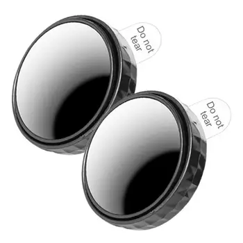 Aklas automobilio veidrodėlis Siurbtukas mažas apvalus išgaubtas veidrodis 360 Plataus kampo išgaubtas veidrodis Reguliuojamas automatinis galinio vaizdo veidrodis Pagalbinis