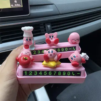 Anime Pokemon Kirby Laikinas parkavimo numeris Plateperfume dekoracijos Animacinis filmas Individualizuotas kūrybiškumas Mergaitės gimtadienio dovanos Žaislai