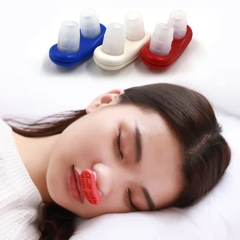 anti knarkimo nosies spaustukas Tylus silikoninis miego dėklas 