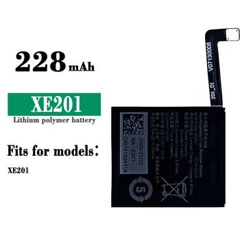  aukštos kokybės laikrodžio baterija, skirta OPPO laikrodžiui XE201 Didelės talpos neutrali įmontuota ličio baterija 228mAh