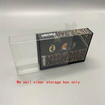 Aukštos kokybės skaidri dėžutė, skirta FC SUNSOFT Japan versijai žaidimų kortelių kolekcijos ekrano saugykla PET apsauginė dėžutė