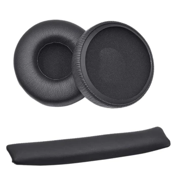Ausinių pagalvėlės dangtelio odinės galvos juostos pakaitinis galvos spindulys, skirtas JBL Synchros E40BT E40 Bluetooth ausinėms 1 rinkinys