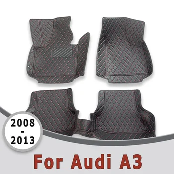 Automobiliniai grindų kilimėliai Audi A3 Hečbekui 2013 2012 2011 2010 2009 2008 Kilimai Automobilių salono dalys Priedai Kojų pagalvėlės Transporto priemonės