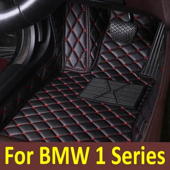 Automobiliniai grindų kilimėliai BMW 1 serijos MK2 F20 2012~2019 Kilimai Kilimėliai Apsauginis padas Prabangus odinis kilimėlis Automobilių aksesuarai 116i 118i 116d