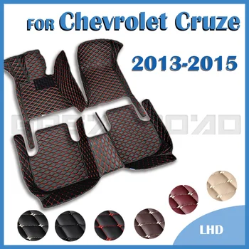 Automobiliniai grindų kilimėliai Chevrolet Cruze Hečbekas 2013 2014 2015 Custom Auto Foot Pads Automobilių kilimų dangtelio salono aksesuarai