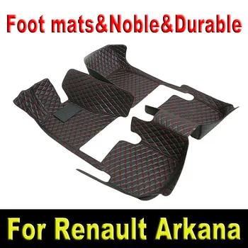Automobiliniai grindų kilimėliai Renault Arkana Samsung XM3 2020 2021 2022 2023 5seat vandeniui atsparios pagalvėlės Automobiliniai kilimėliai Pilnas komplektas Kilimas Automobilių aksesuarai