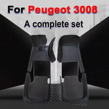 Automobiliniai kilimėliai Peugeot 3008 P84 2017~2023 Odiniai grindų kilimėliai Apsauginiai kilimėliai Apsauginiai kilimėliai Salono dalys Automobilių aksesuarai 2018 2019