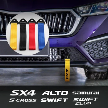Automobilinis buferis Suzuki S-cross SX4 Alto Swift Club Samurajų logotipas Dekoratyviniai vilkimai Virvės priedas