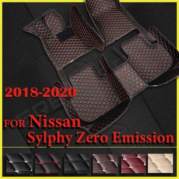 Automobilių grindų kilimėliai Nissan Sylphy Zero Emission 2018 2019 2020 Custom Auto Foot Pads Automobilių kilimų dangtelio salono aksesuarai