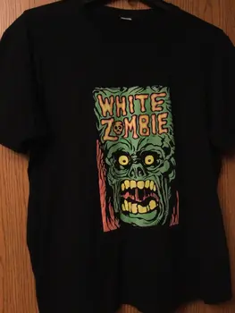Baltas zombis (Rob Zombie) Monstras šaukia juodus marškinius be žymos