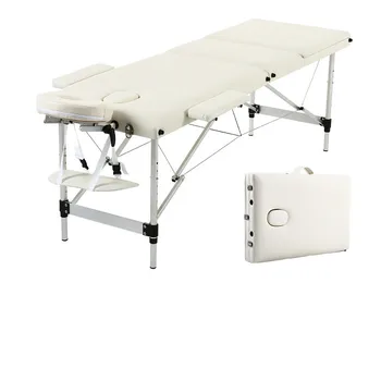 Bestseller Masažo stalas Aukštos kokybės pigi masažinė lova Pu Nešiojama sulankstoma SPA lova Salone