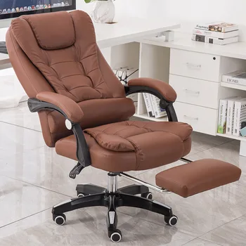 Boss kėdė atlošiama laisvalaikio biuro kėdė masažas kojų atrama pasukama kėdė kompiuterio kėdė namų kirpėjo kėdė žaidimų kėdė