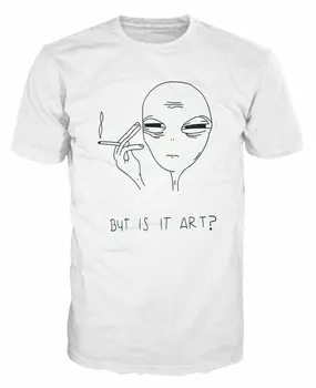 But Is It Art Funny Hipster Artsy Fartsy Joke Prank Fake Pretentious T-shirt