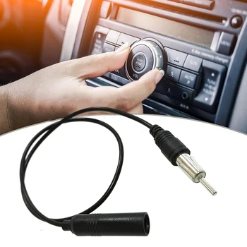 Car FM AM radijas Automobilinės antenos prailginimo kabelis Laidas DIN kištuko jungtis Koaksialinis kabelis transporto priemonei Automobilinis stereo galvutės blokas CD 50cm