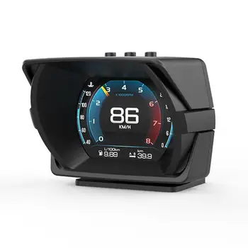 Car Hud GPS Spidometras Automobilio HUD ekranas Skaitmeninis GPS spidometras Automobilis Universalus HUD Head Up Ekranas Skaitmeninis ekranas GPS galva aukštyn