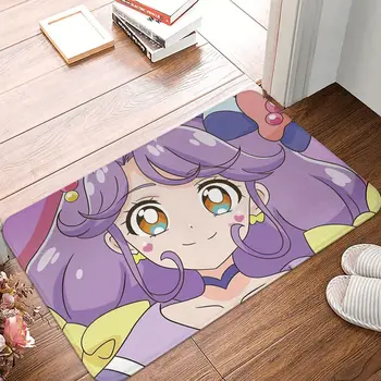 Coral Pretty Cure Precure Princess Anime Bath Mat kilimėlis Namų durų kilimėlis Svetainės kilimas Įėjimo durys