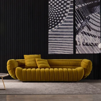 Corner Home Puffs Sofa Lazy Salon Nordic Lounge Italiano svetainė Kušetė Modernaus dizainerio sofa Inflable Aire Baldai DWH