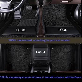 Custom Logo Car Floor Kilimėliai CHANA visiems modeliams CS35 Alsvin Benni CX20 CX30 CS75 CS15 CS95 CS55 automobilių stiliaus kilimas