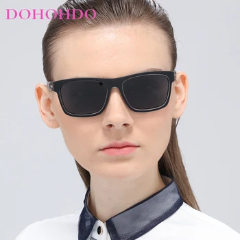 DOHOHDO Sportinė moteris Poliarizuoti akiniai nuo saulės Prekės ženklo dizainas UV400 apsauga Vairavimo akiniai Raudoni veidrodiniai atspalviai Akiniai nuo saulės panelei