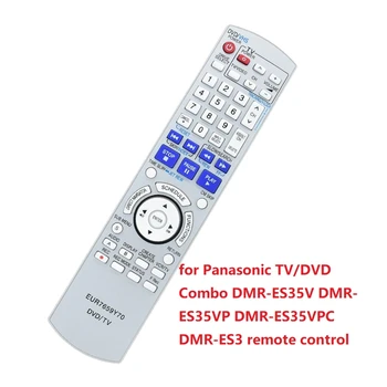 EUR7659Y70 Nuotolinio valdymo pultas Panasonic TV/DVD Combo DMR-ES35V DMR-ES35VP DMR-ES35VPC DMR-ES3 pakaitinė atsarginė dalis