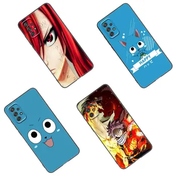 Fairy Tail anime telefono dėklas, skirtas Samsung A04 A21 A30 A50 A52 S A13 A14 A22 A23 A32 A53 A73 5G A11 A12 A31 A33 A51 A70 A71 A72