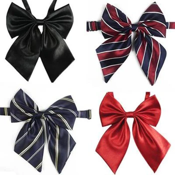 Fashion Bowtie Casual Bow Tie For Women Uniform Collar Butterfly Butterknot Adult Check Bow Ties Cravats Girls Bowties Neck Wear