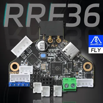 Fly-RRF36 V1.0 plokštė Reprap programinei įrangai HeadTool CanFD Canbus Super8 PRO Duet3 CDY E3 su 1M skardiniu kabeliu 3D spausdintuvui Mellow